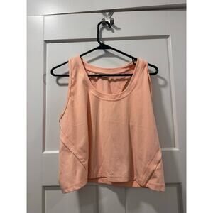 Athleta Pink Cropped Tank 1X